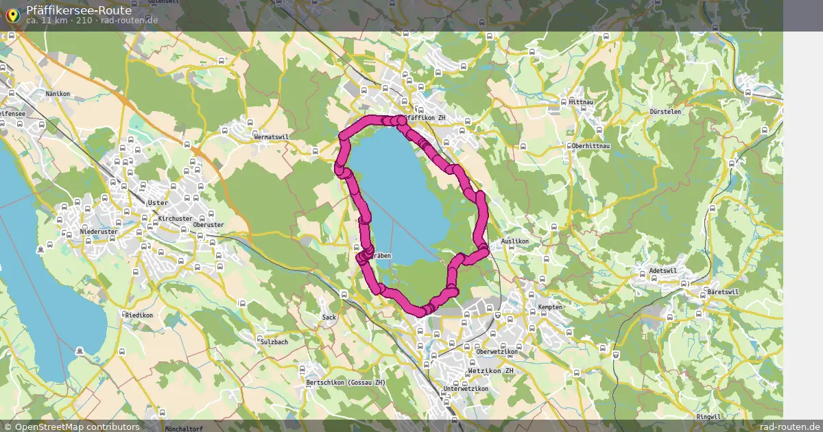 Pfäffikersee-Route