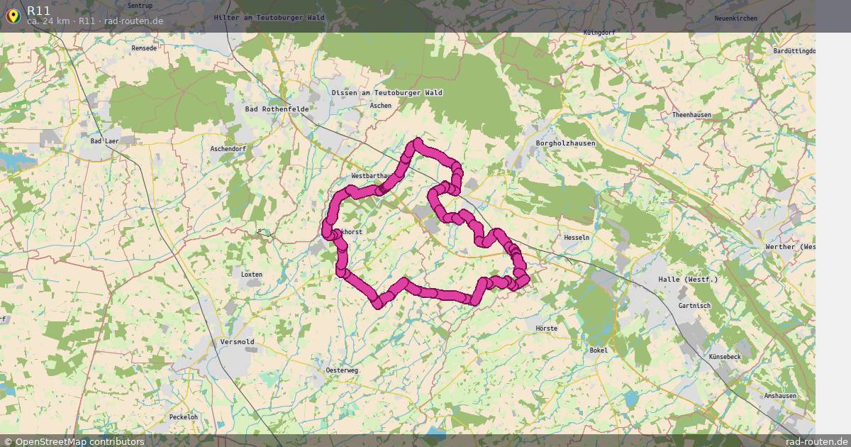 R11 (R11) – Fernradroute auf Rad-Routen.de