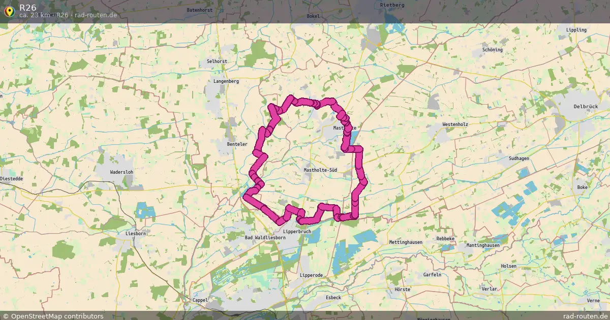 R26 (R26) – Fernradroute auf Rad-Routen.de