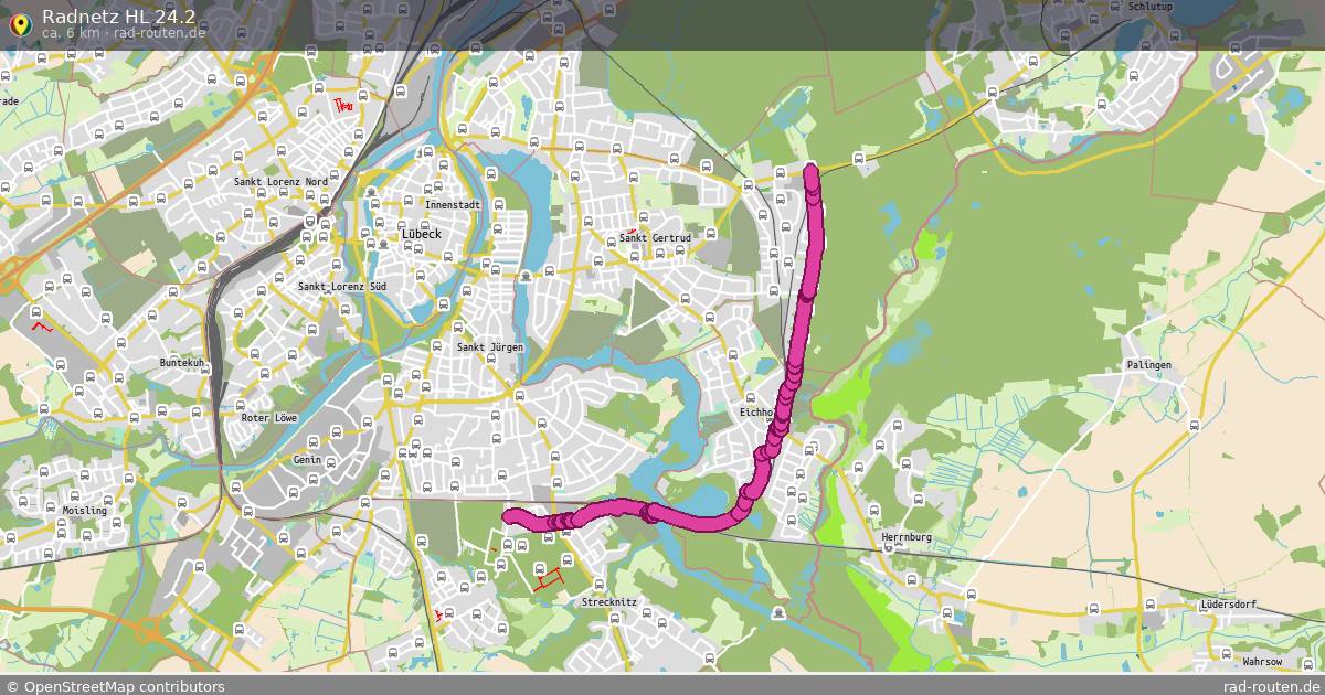 Radnetz HL 24.2 – Fernradroute auf Rad-Routen.de