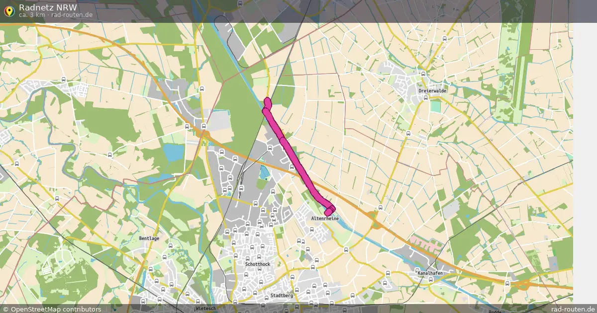 Radnetz NRW – Fernradroute auf Rad-Routen.de