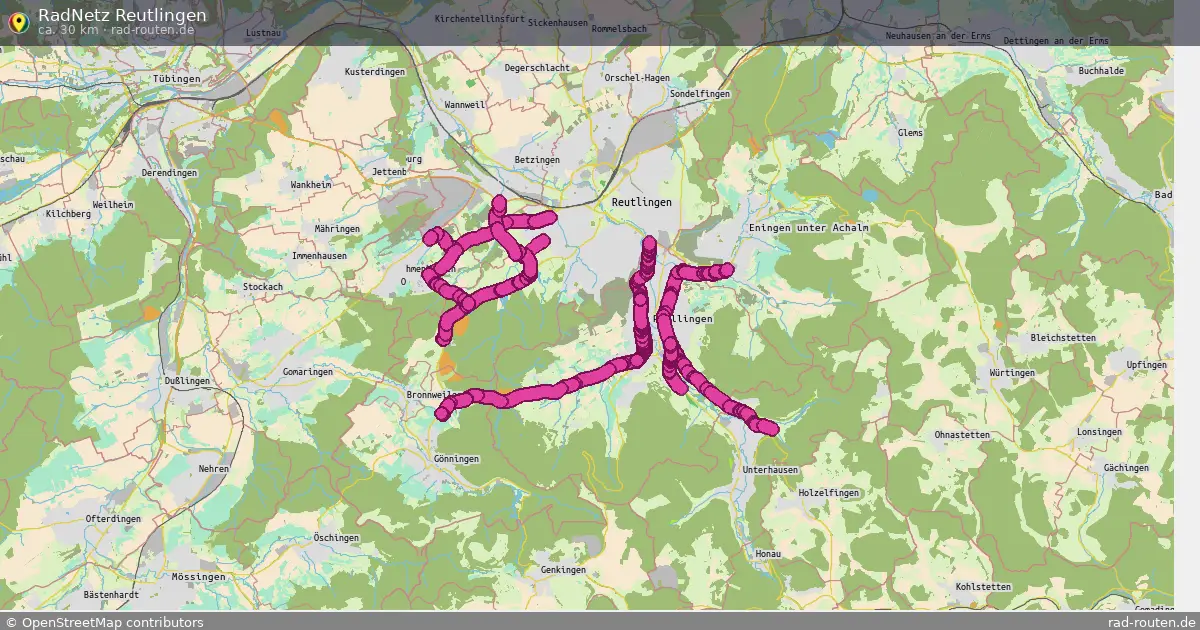 RadNetz Reutlingen