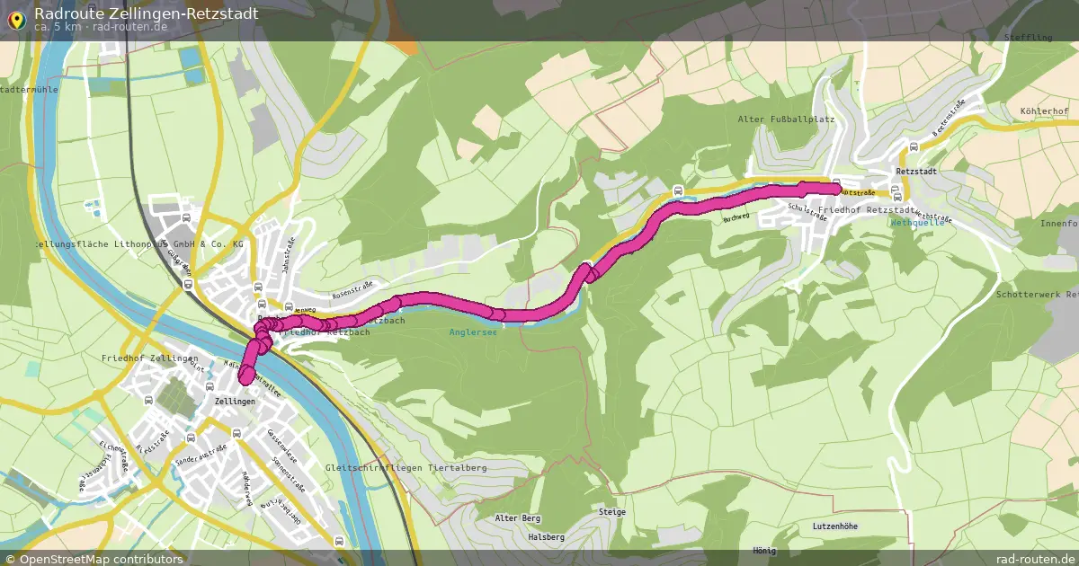 Radroute Zellingen-Retzstadt – Fernradroute auf Rad-Routen.de