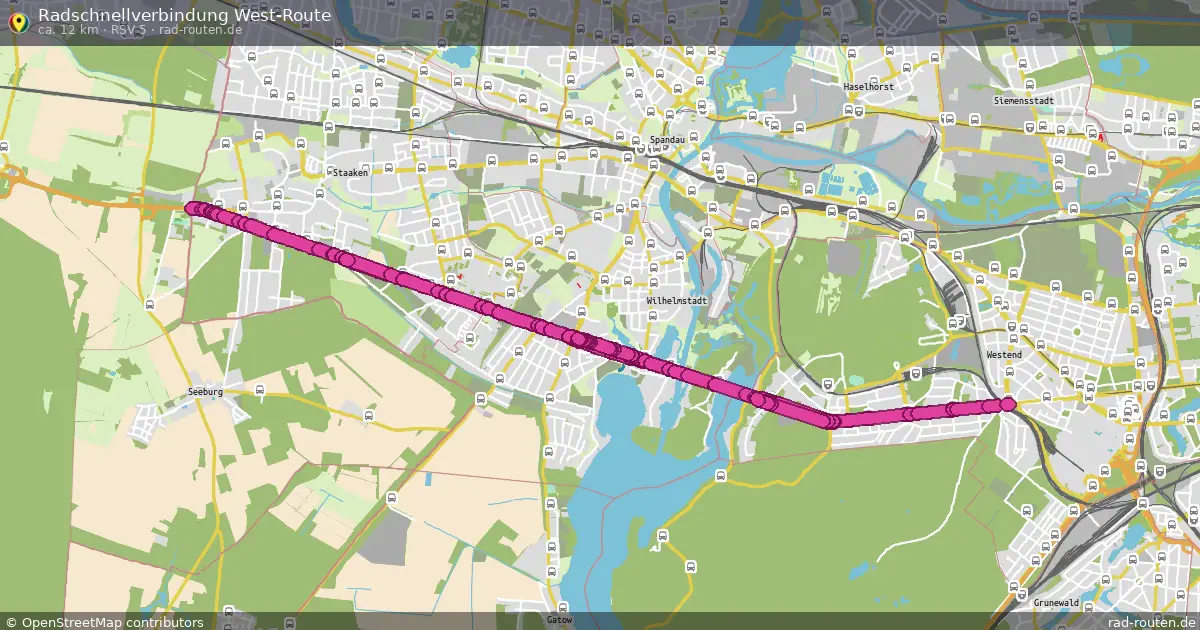 Radschnellverbindung West-Route