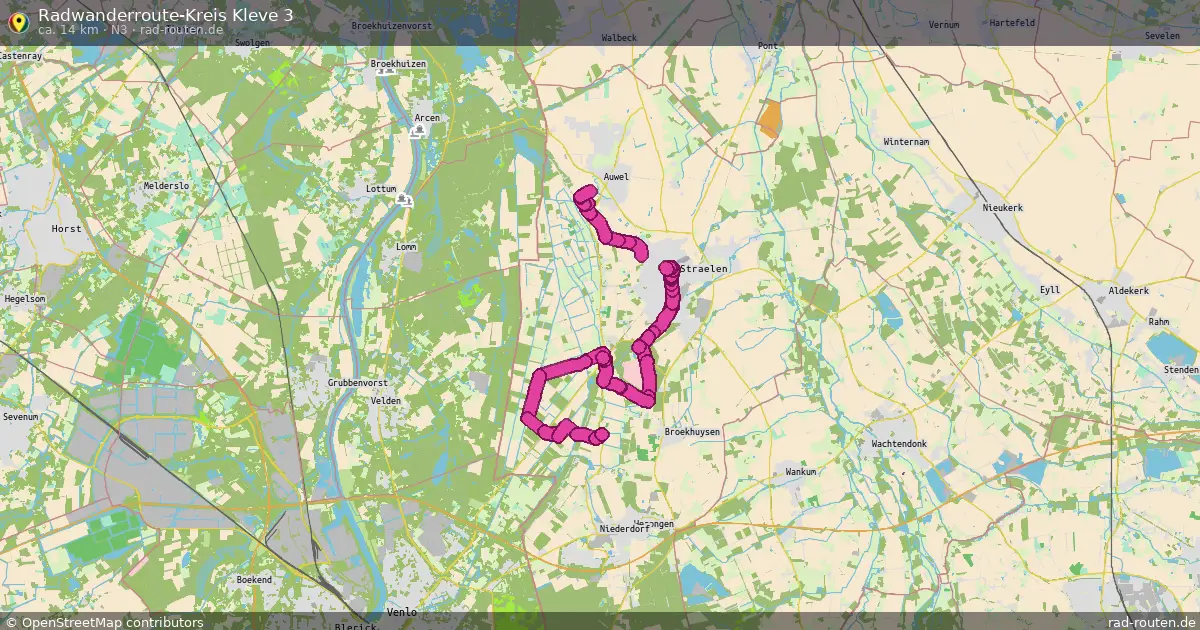 Radwanderroute-Kreis Kleve 3