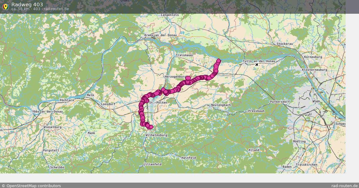 Radweg 403 (403) – Fernradroute auf Rad-Routen.de