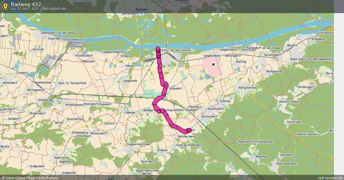 Radweg 422 (422) – Fernradroute auf Rad-Routen.de