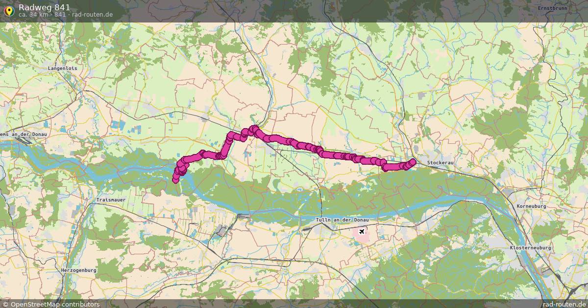 Radweg 841 (841) – Fernradroute auf Rad-Routen.de