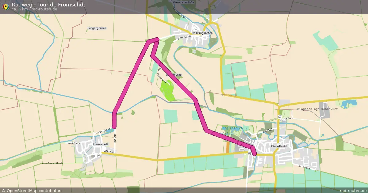 Radweg - Tour de Frömschdt