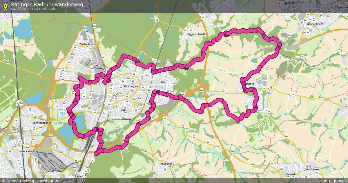 Ratinger Radrundwanderweg