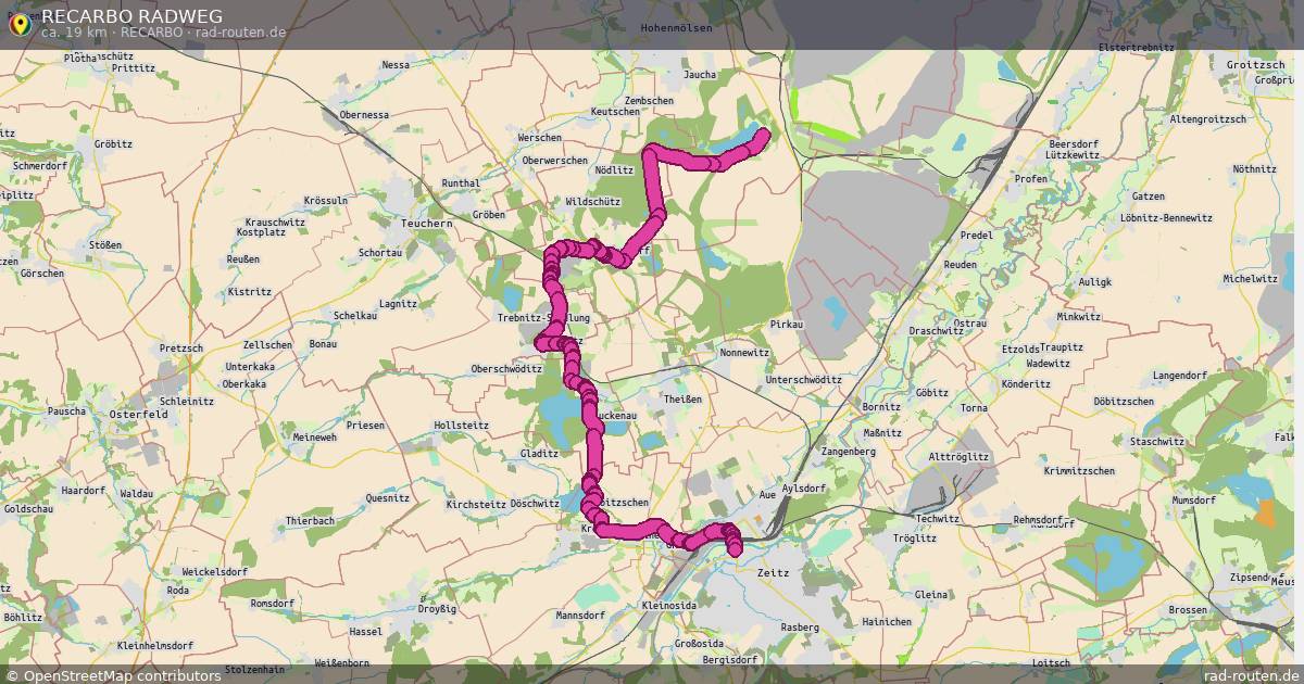 RECARBO RADWEG (RECARBO) – Fernradroute auf Rad-Routen.de