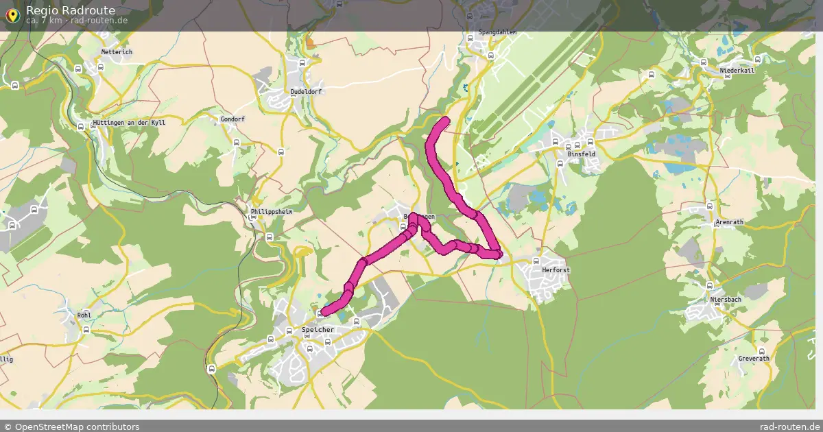 Regio Radroute – Fernradroute auf Rad-Routen.de
