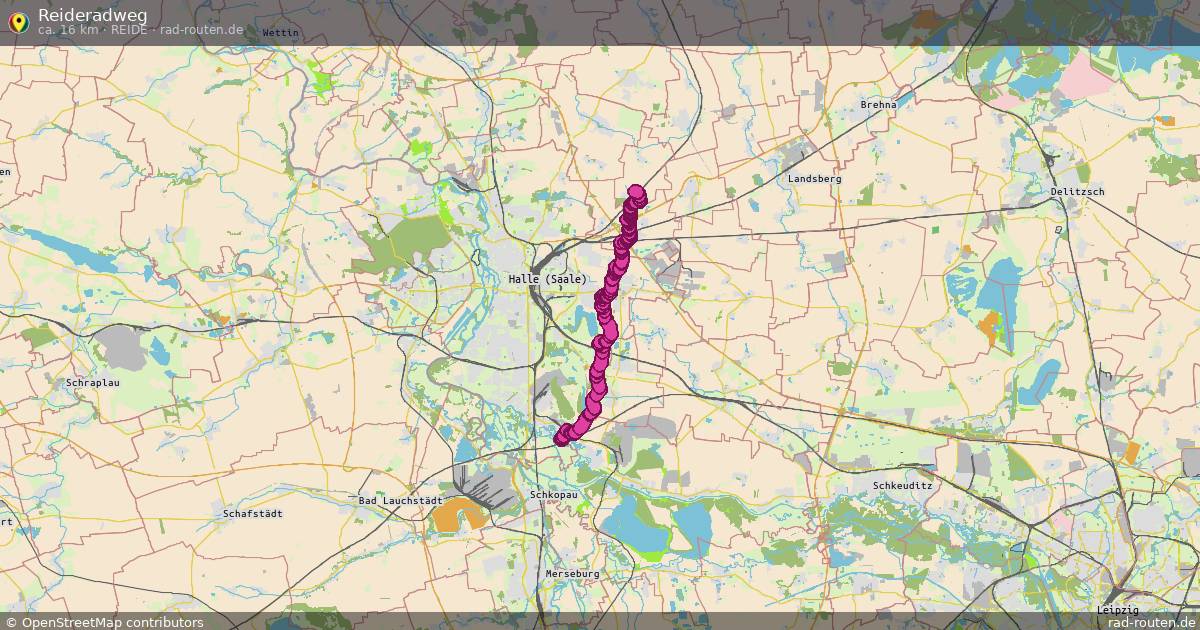 Reideradweg (Reide) – Fernradroute auf Rad-Routen.de