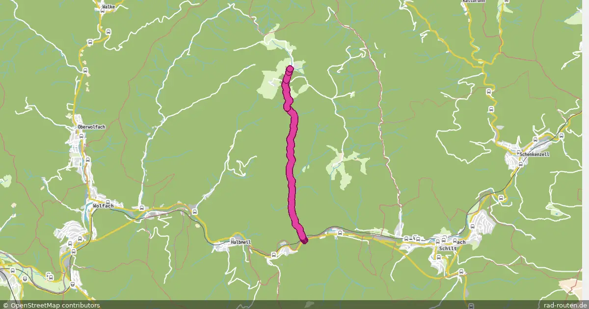DE:BW:OG – Fernradroute auf Rad-Routen.de