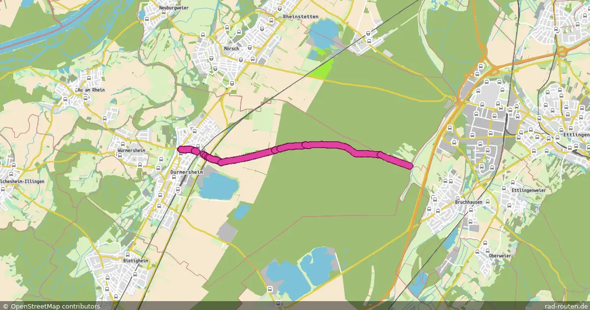 DE:BW:RA – Fernradroute auf Rad-Routen.de