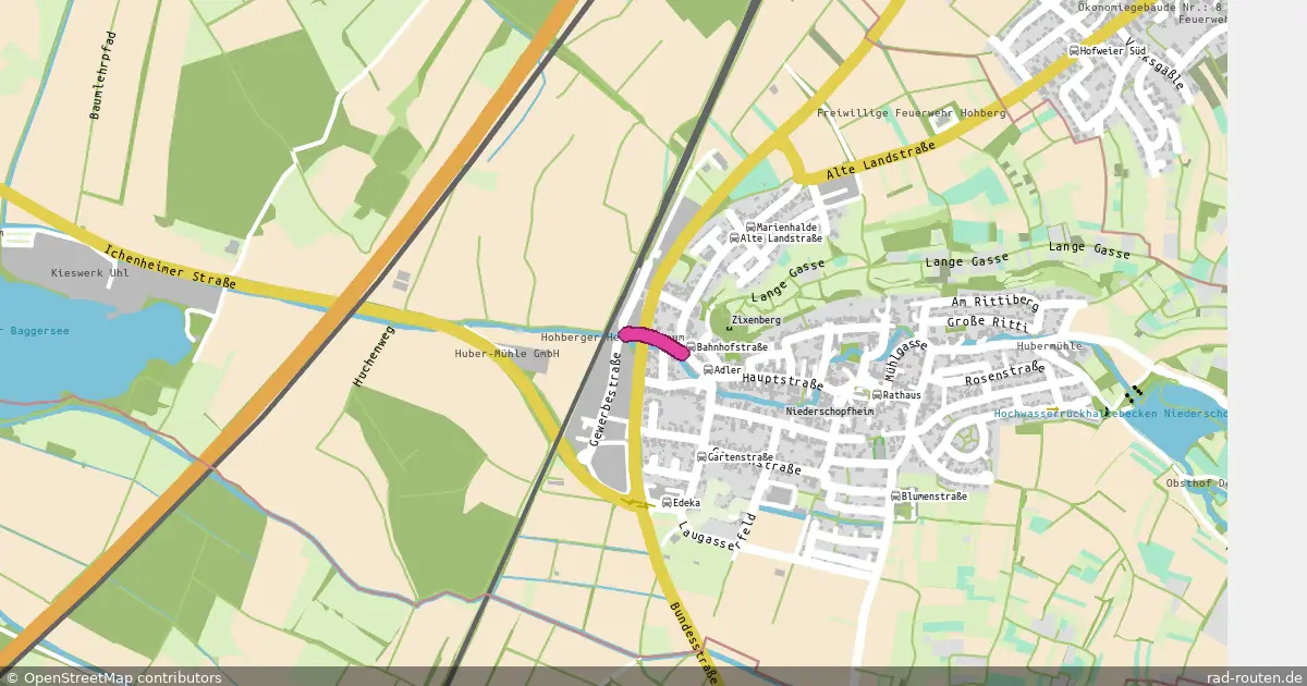 DE:BW:OG – Fernradroute auf Rad-Routen.de