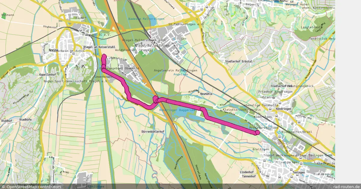 DE:BW:EM – Fernradroute auf Rad-Routen.de