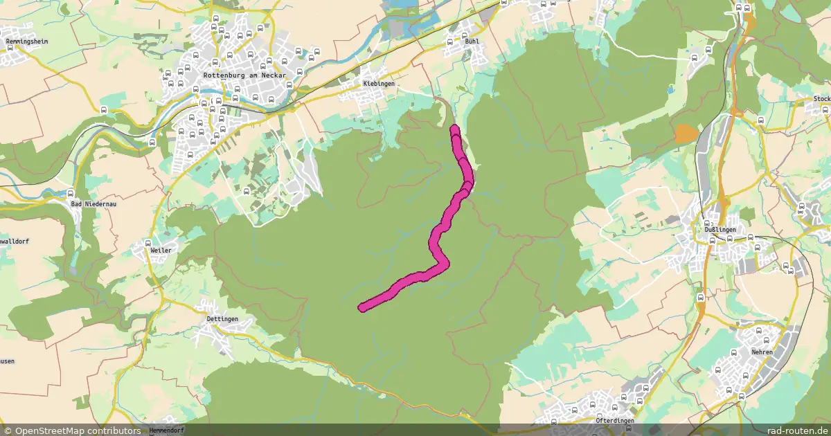 DE:BW:TÜ – Fernradroute auf Rad-Routen.de
