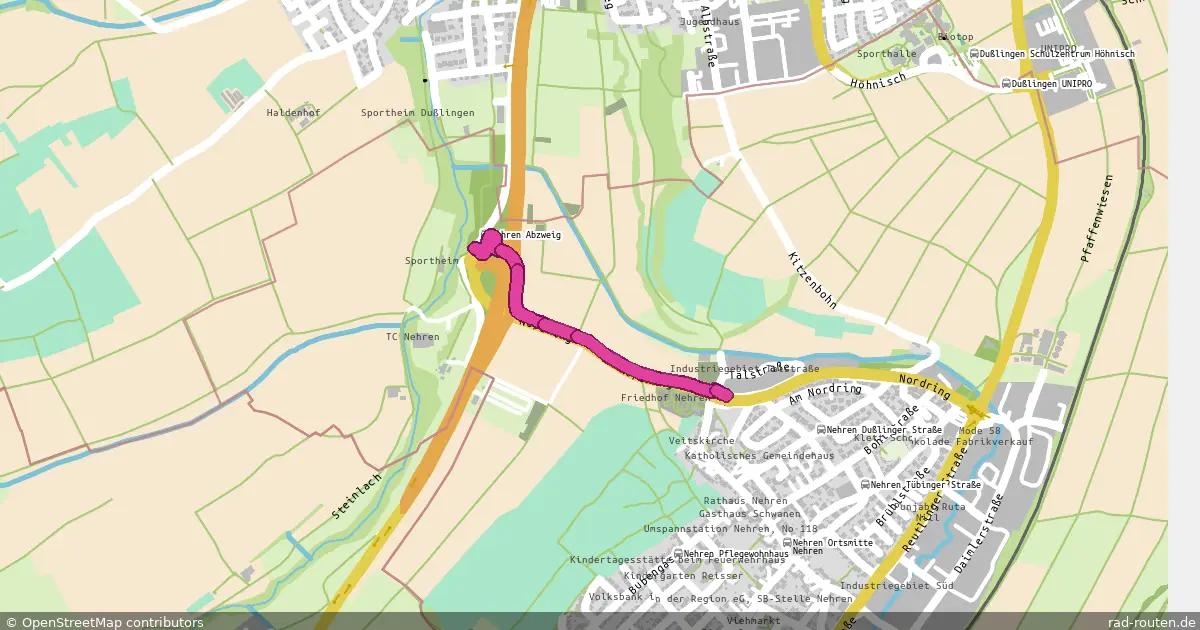 DE:BW:TÜ – Fernradroute auf Rad-Routen.de