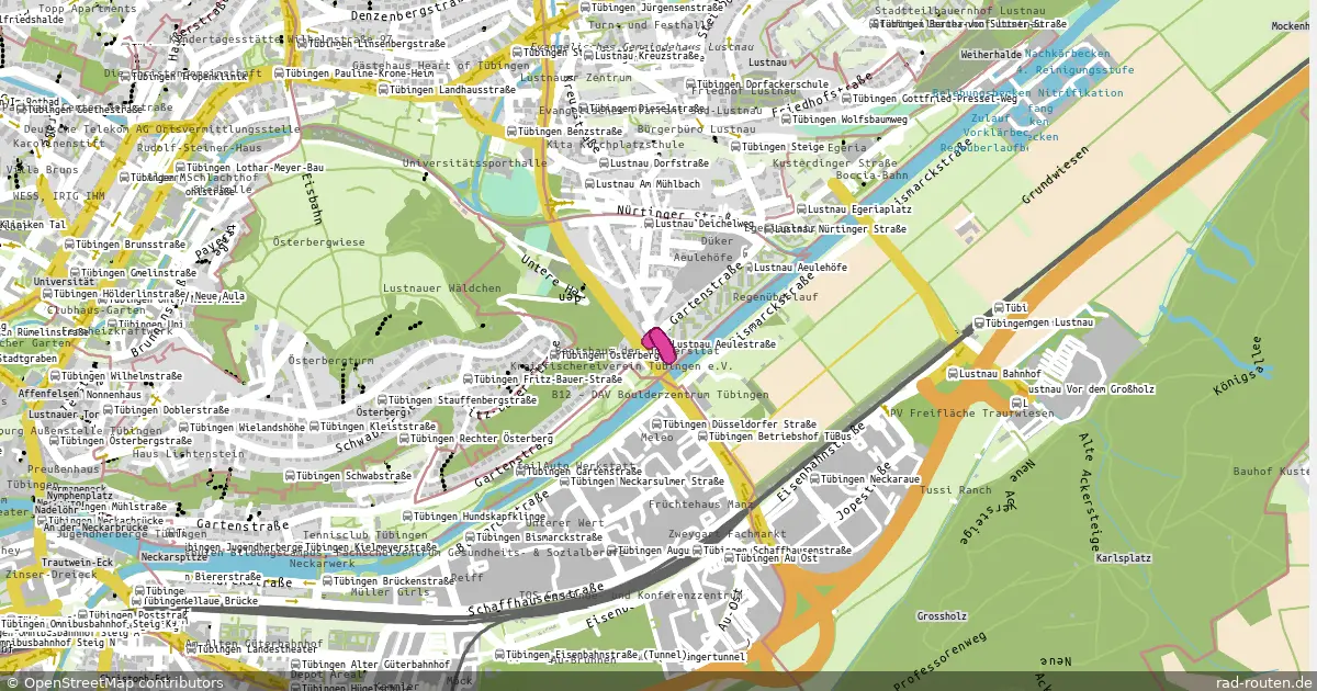 DE:BW:TÜ – Fernradroute auf Rad-Routen.de
