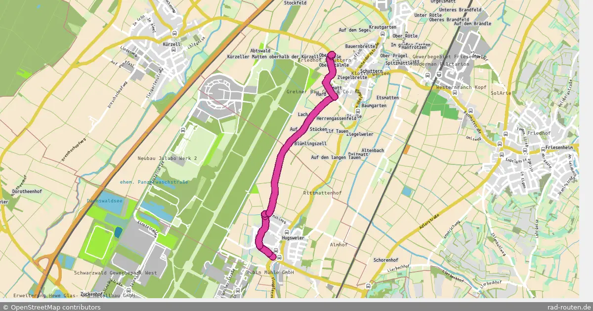 DE:BW:OG – Fernradroute auf Rad-Routen.de