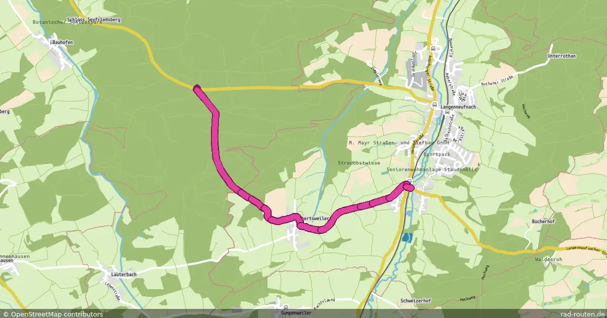 Radroute GZ 2 – Langenneufnach – Fernradroute auf Rad-Routen.de