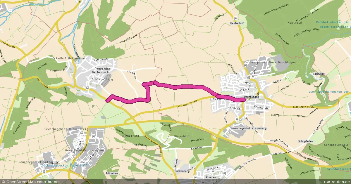 DE:BW:SBK – Fernradroute auf Rad-Routen.de