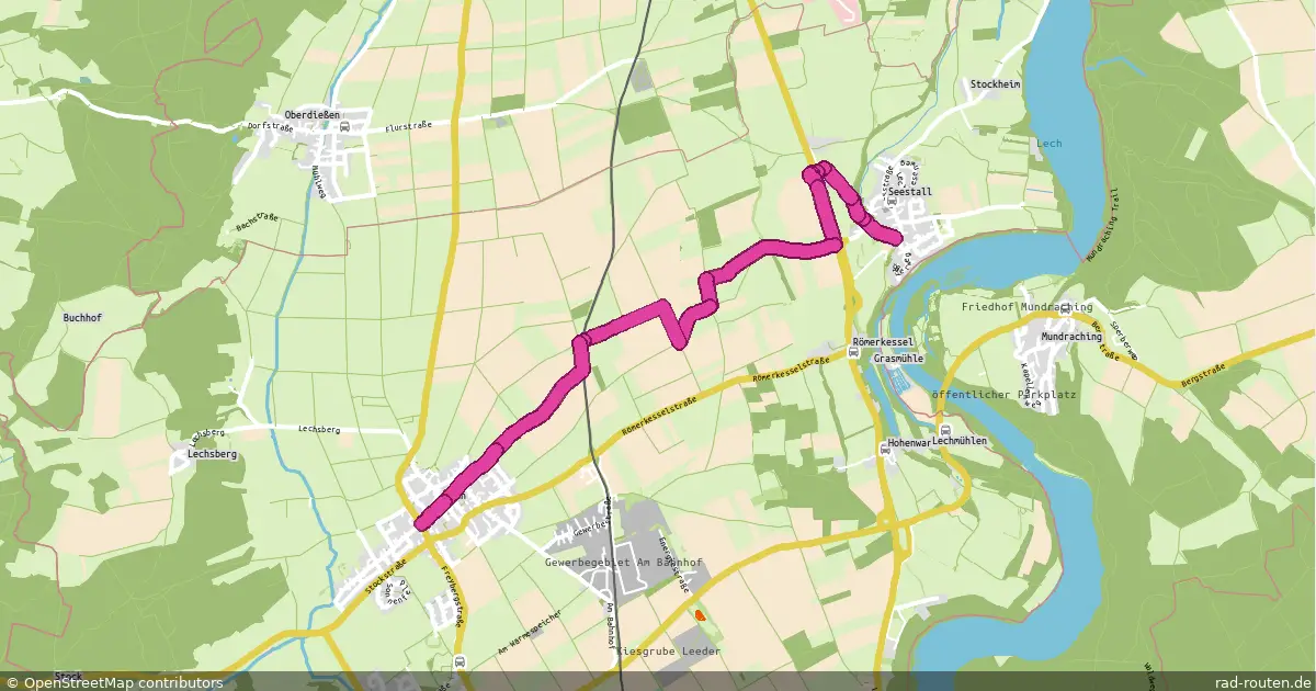Radroute Asch – Seestall – Fernradroute auf Rad-Routen.de