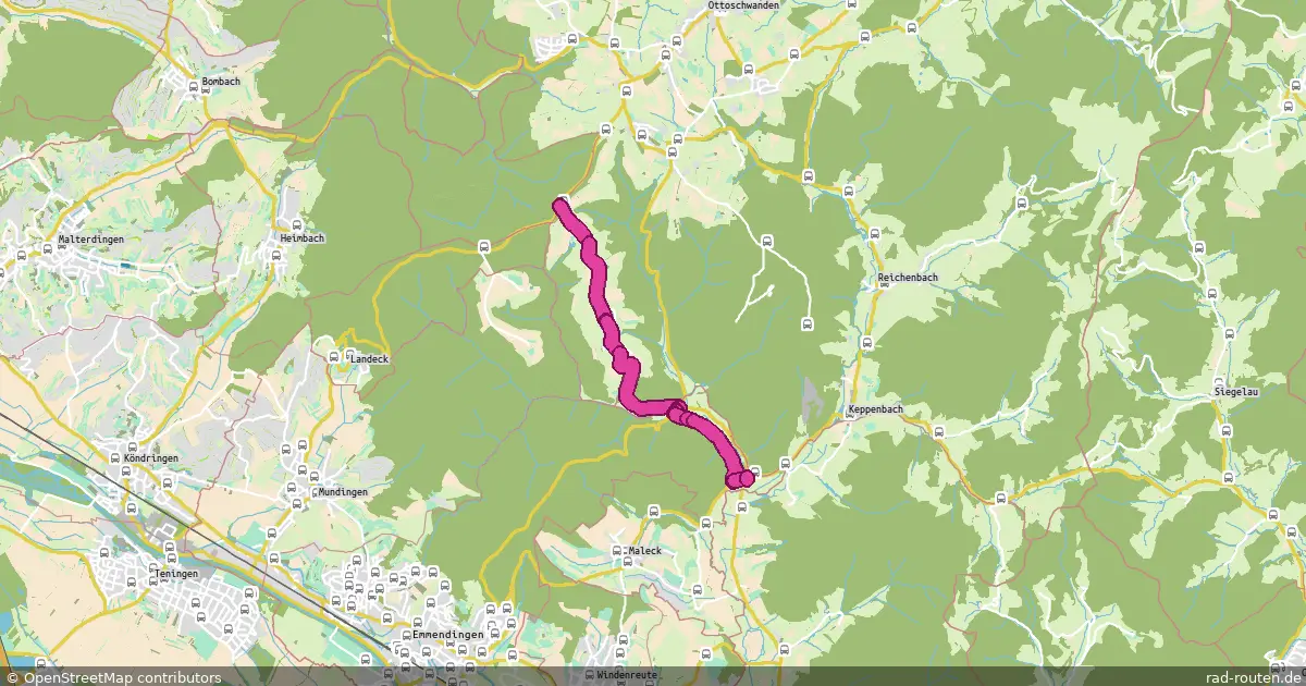 DE:BW:EM – Fernradroute auf Rad-Routen.de