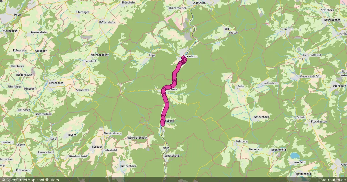 Radroute Birresborn – Densborn