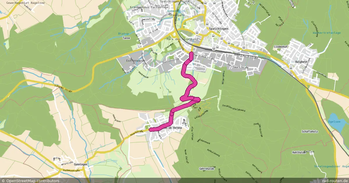 DE:BW:TUT – Fernradroute auf Rad-Routen.de