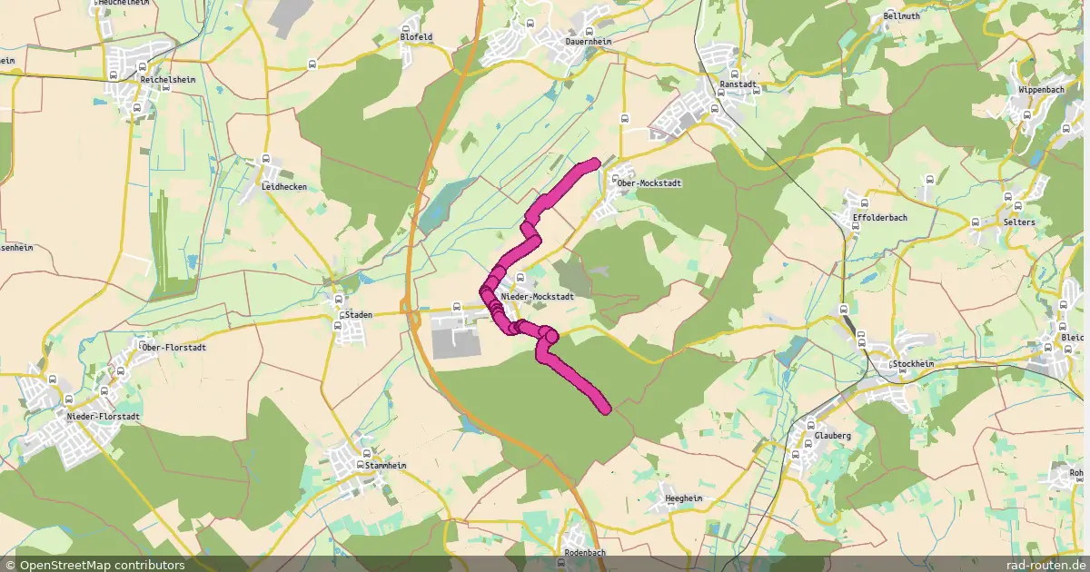 Radroute Ranstadt – Florstadt