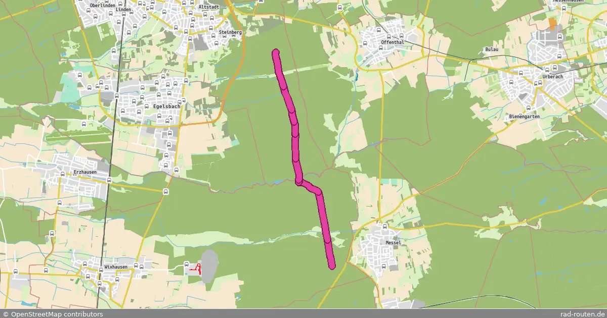 Radroute Darmstadt – Langen – Fernradroute auf Rad-Routen.de