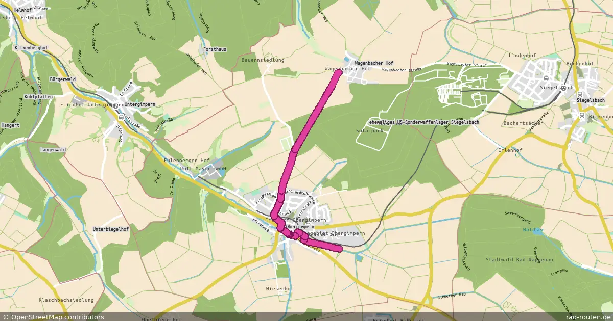 DE:BW:HNL – Fernradroute auf Rad-Routen.de