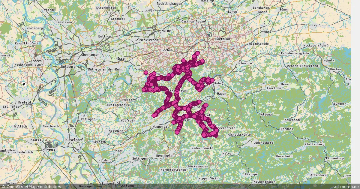 Radroute Breckerfeld – Persebeck-Kruckel-Schnee