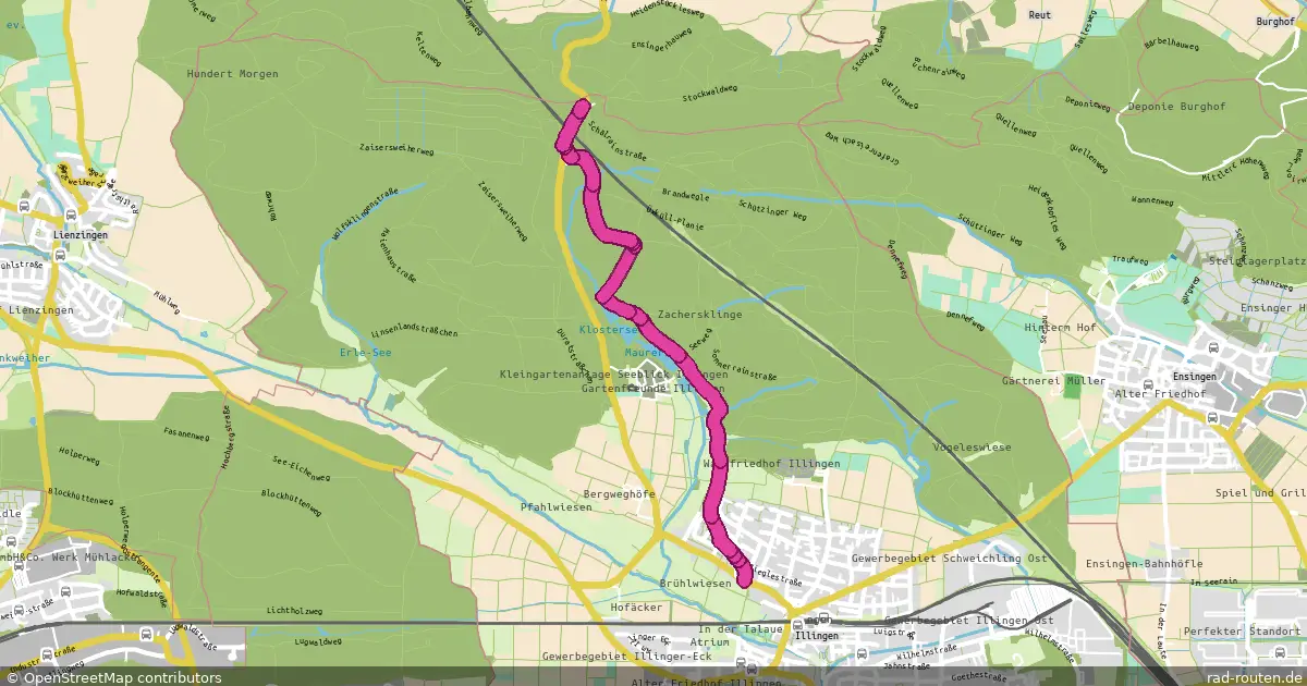 DE:BW:ENZ – Fernradroute auf Rad-Routen.de