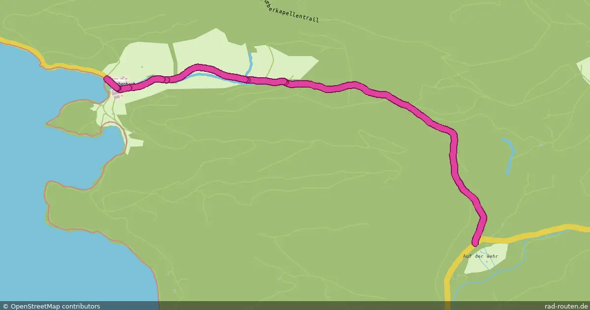 Radroute Jachenau – Jachenau – Fernradroute auf Rad-Routen.de