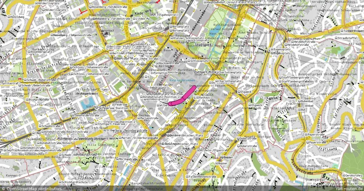 DE:BW:RadNETZ (Rundweg) in Stuttgart – Fernradroute, ca. 0 km auf Rad-Routen.de