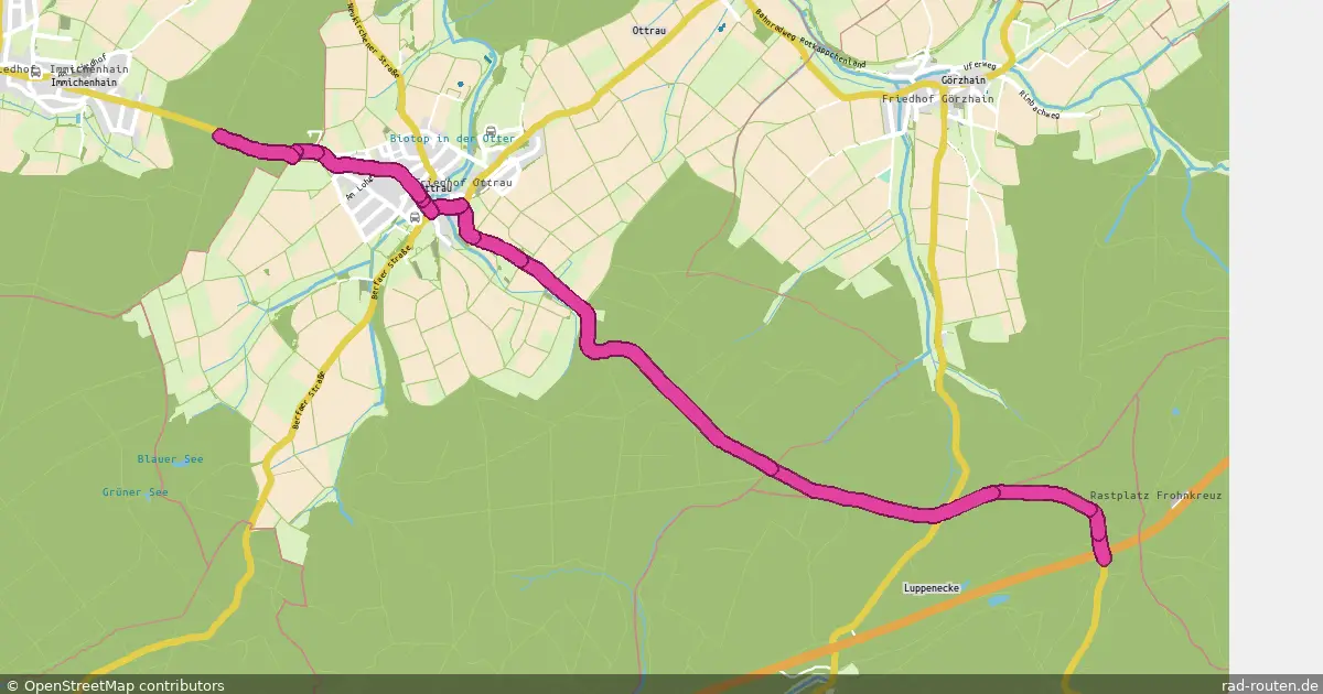Radroute Alsfeld – Ottrau