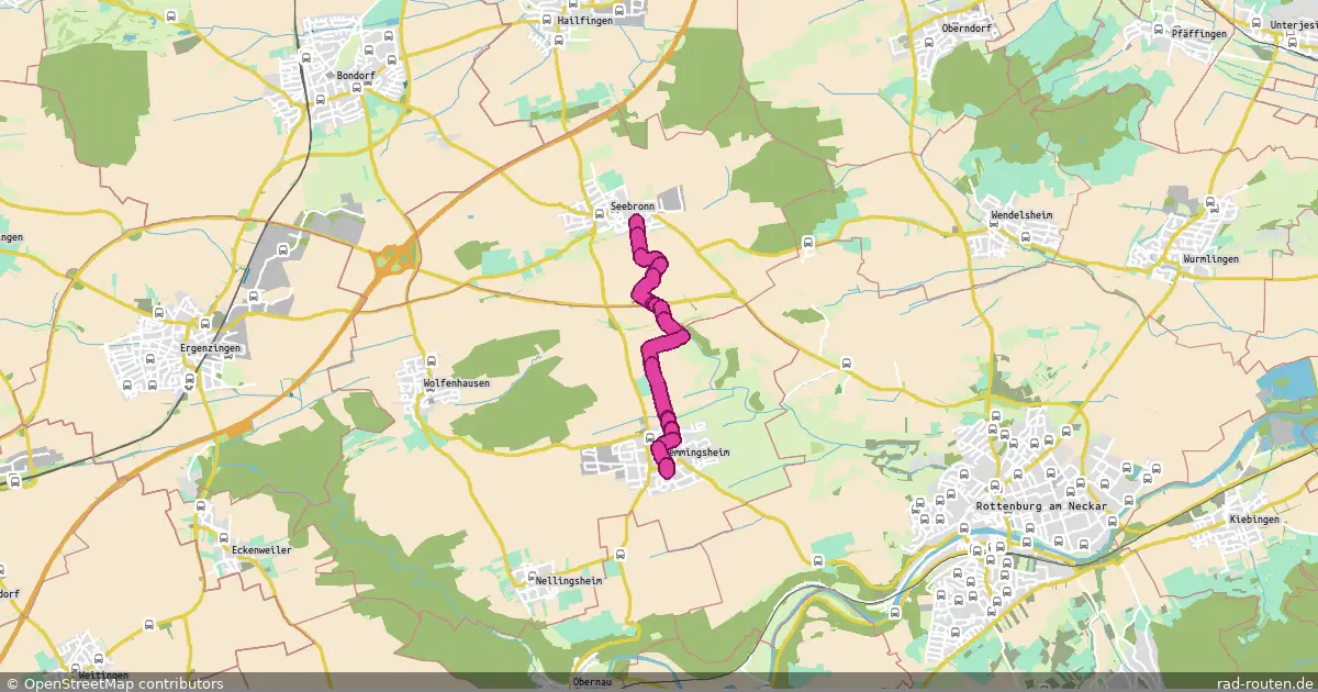 DE:BW:TÜ – Fernradroute auf Rad-Routen.de
