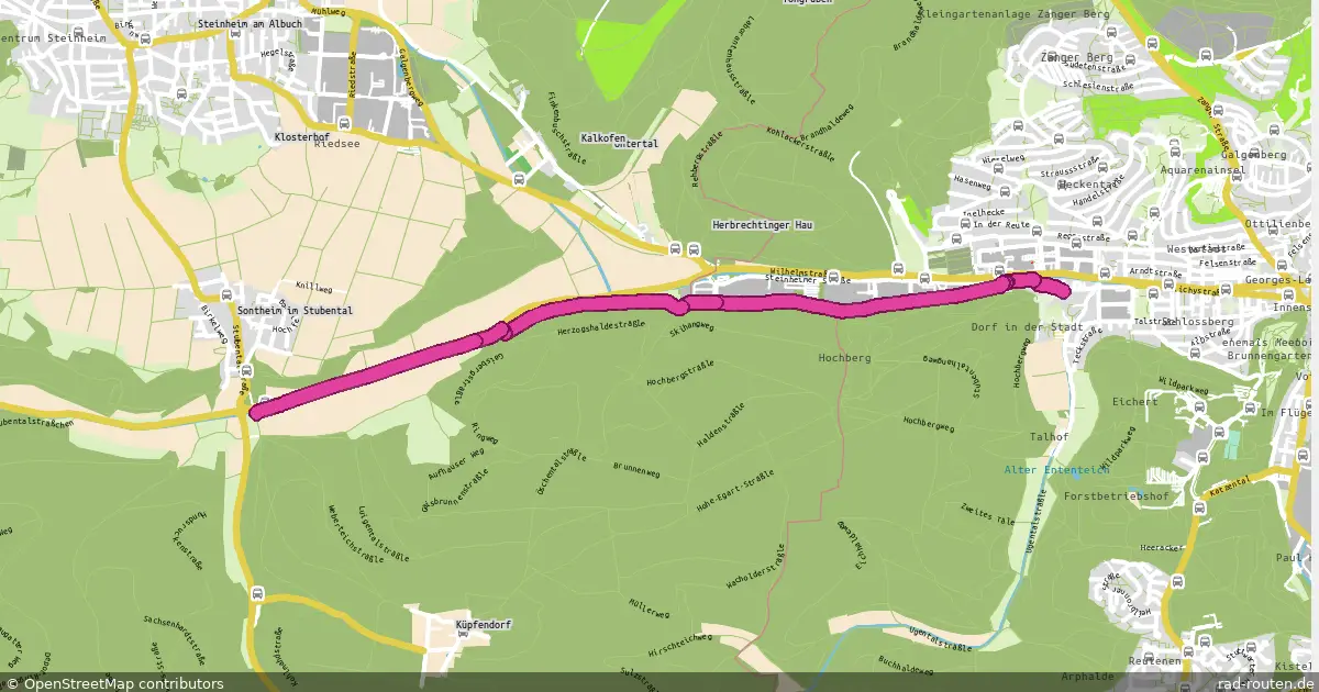 Radroute Heidenheim an der Brenz – Steinheim am Albuch – Fernradroute auf Rad-Routen.de