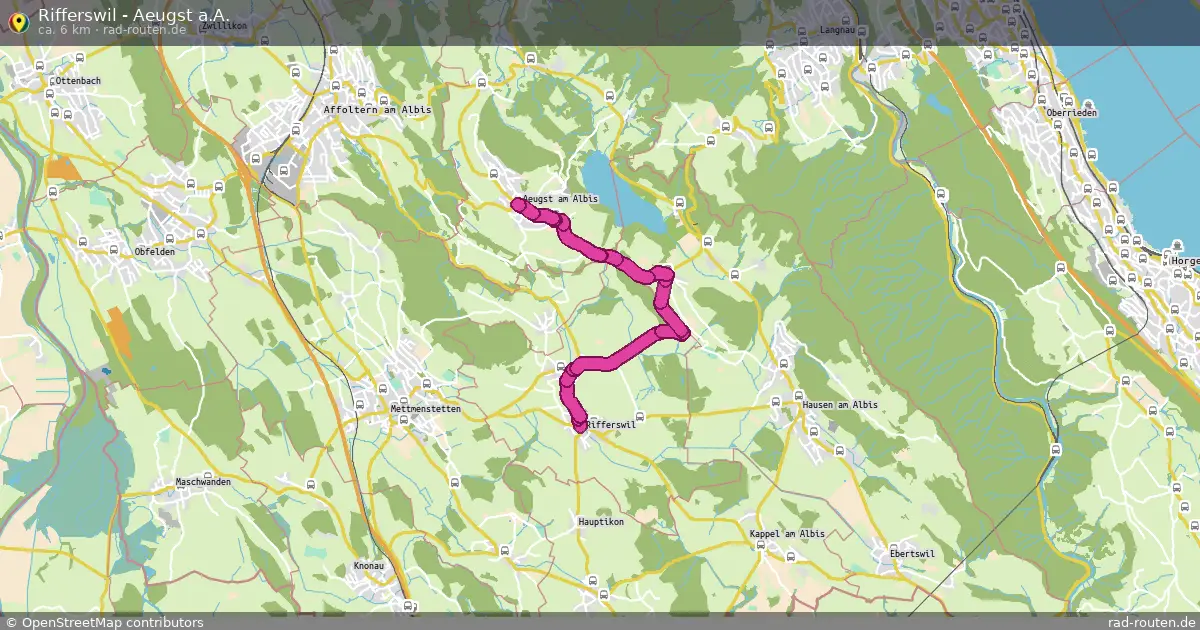 Rifferswil - Aeugst a.A.