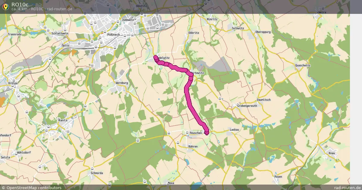 RO10c (RO10c) – Fernradroute auf Rad-Routen.de