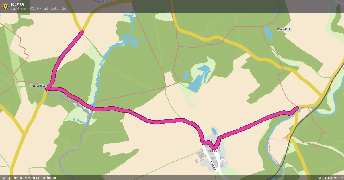 RO9a (RO9a) – Fernradroute auf Rad-Routen.de
