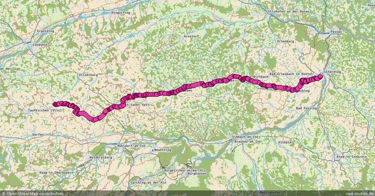 Rot – Fernradroute auf Rad-Routen.de