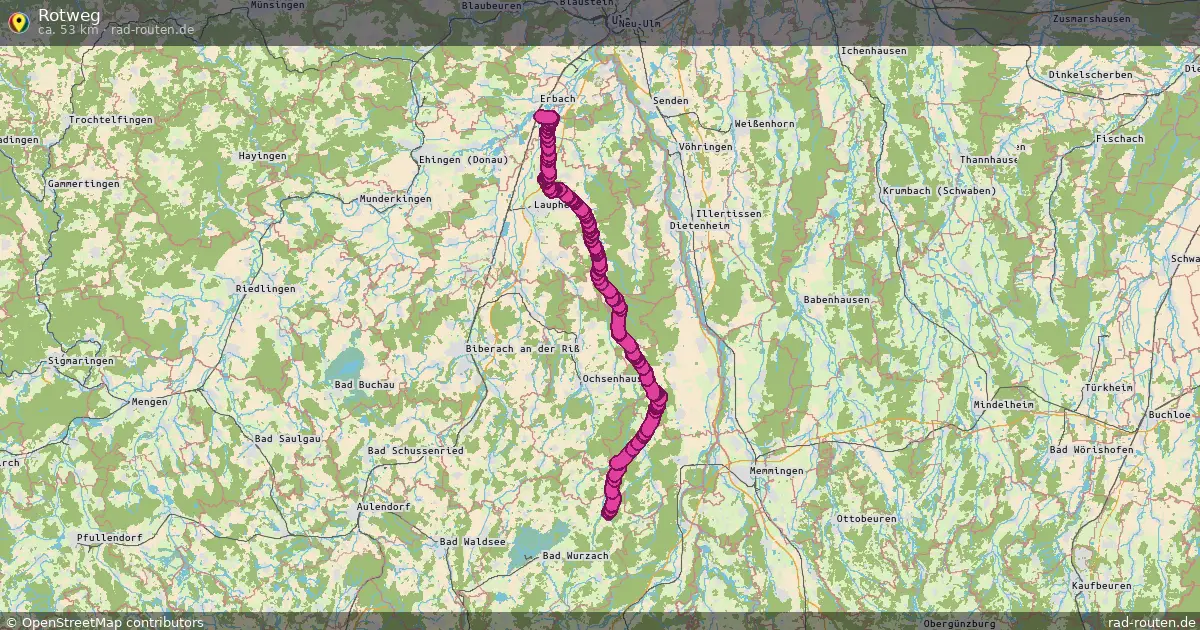 Rotweg – Fernradroute auf Rad-Routen.de