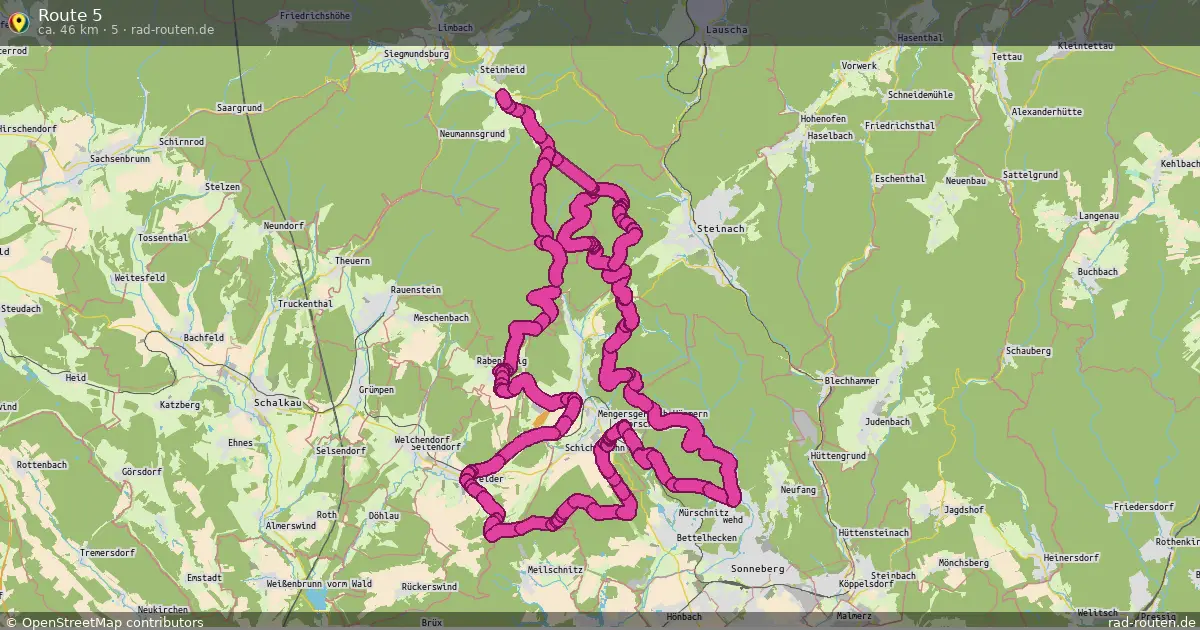Route 5 (5) – Fernradroute auf Rad-Routen.de