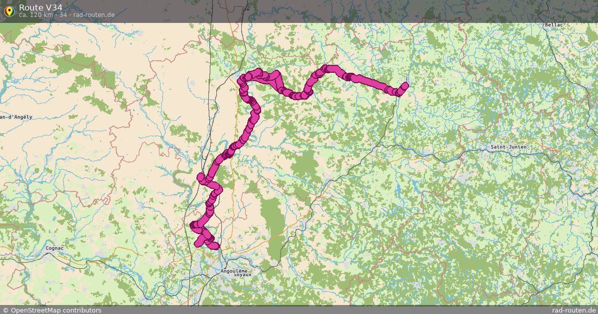 Route V34 (34) – Fernradroute auf Rad-Routen.de