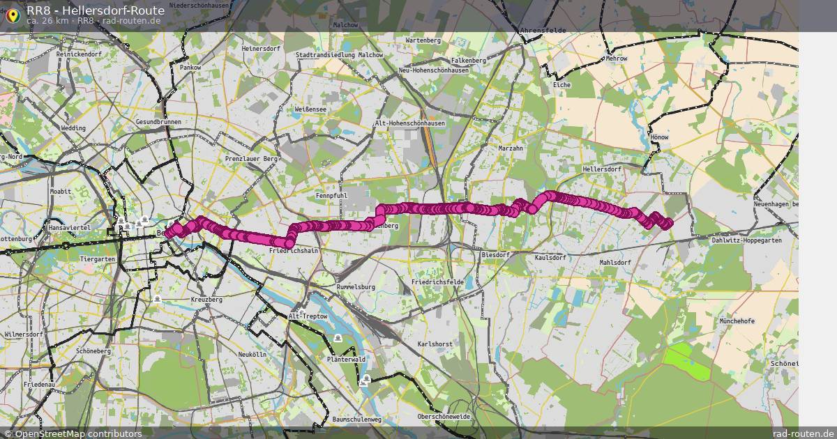 RR8 - Hellersdorf-Route