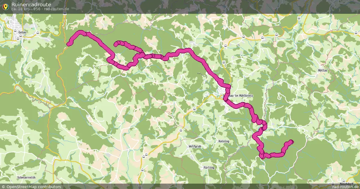 Ruinenradroute (956) – Fernradroute auf Rad-Routen.de